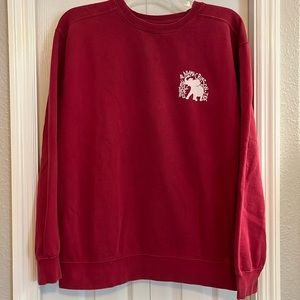 University of Alamaba Crimson Tide Comfort Colors Sweatshirt-Large